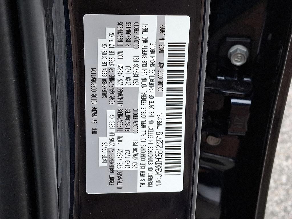 new 2025 Mazda CX-90 car, priced at $51,436