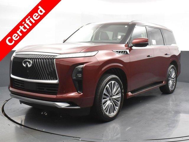 used 2025 INFINITI QX80 car, priced at $77,000
