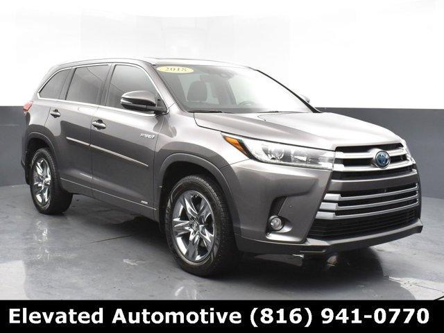 used 2018 Toyota Highlander Hybrid car, priced at $30,933