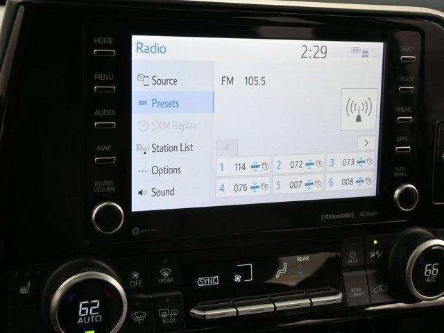 used 2022 Toyota Highlander Hybrid car, priced at $38,000