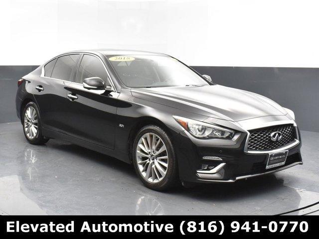 used 2018 INFINITI Q50 car, priced at $18,727