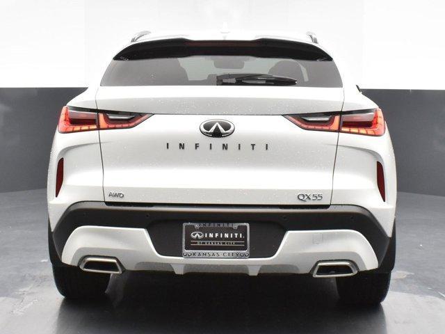 new 2025 INFINITI QX55 car, priced at $55,170