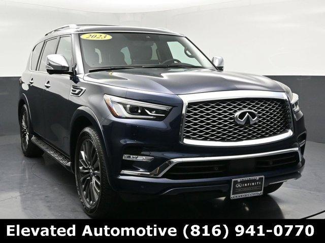 used 2023 INFINITI QX80 car, priced at $55,000