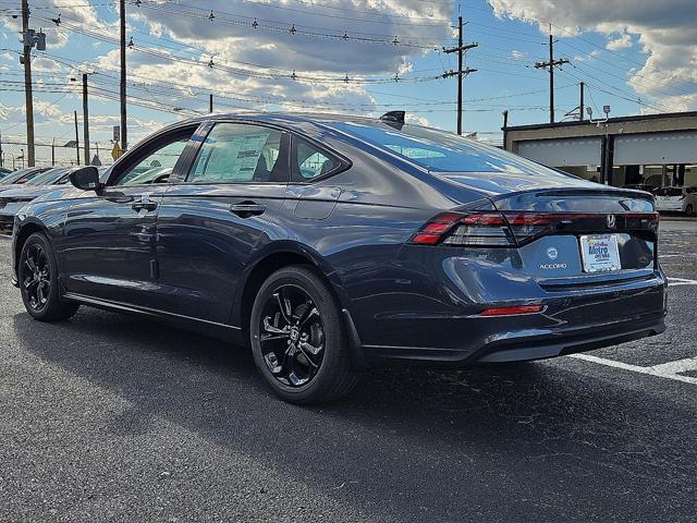 new 2025 Honda Accord car, priced at $31,710