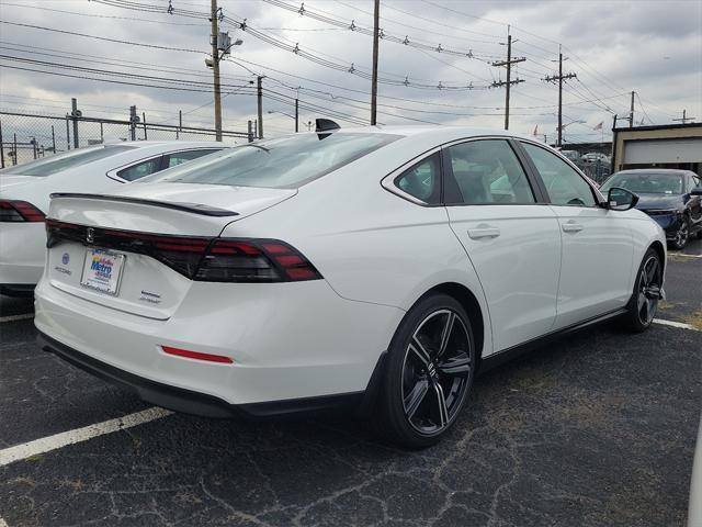 new 2025 Honda Accord Hybrid car, priced at $35,260