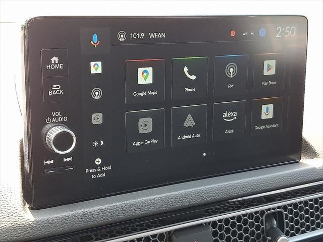 new 2025 Honda Civic Hybrid car, priced at $33,100