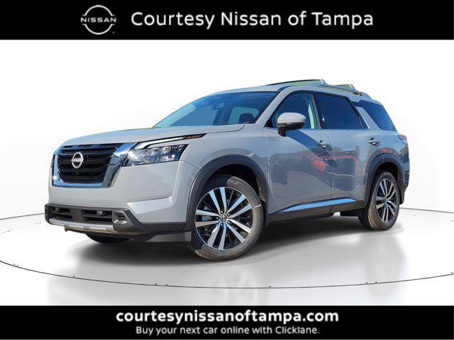 new 2025 Nissan Pathfinder car, priced at $48,676