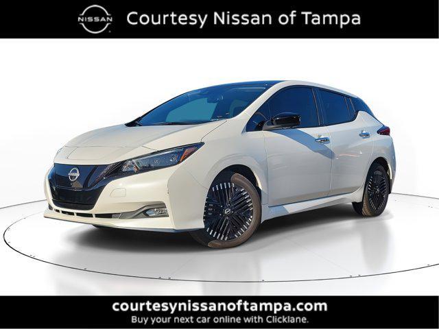 new 2024 Nissan Leaf car, priced at $34,420