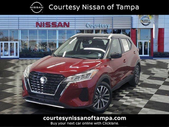 used 2021 Nissan Kicks car, priced at $18,827