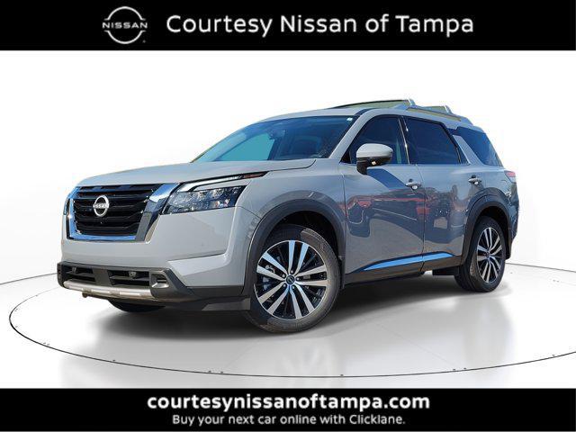 new 2025 Nissan Pathfinder car, priced at $48,258