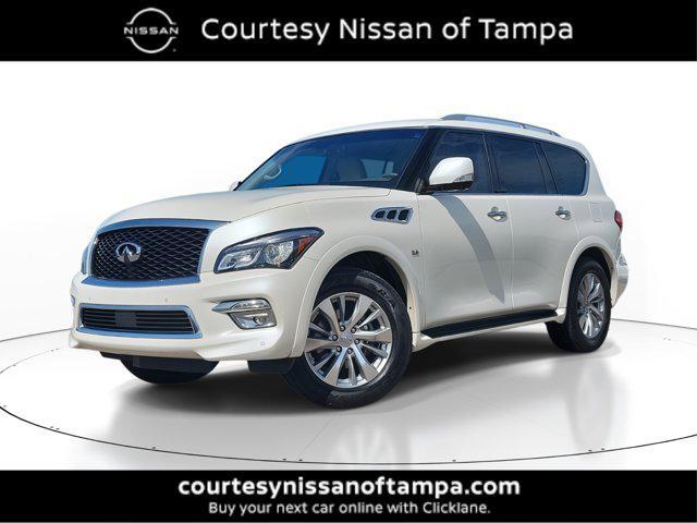 used 2017 INFINITI QX80 car, priced at $21,711