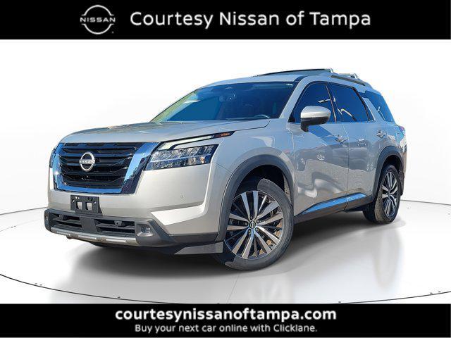 used 2022 Nissan Pathfinder car, priced at $33,862