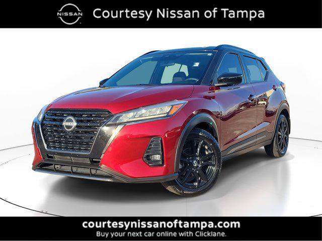 used 2022 Nissan Kicks car, priced at $18,325