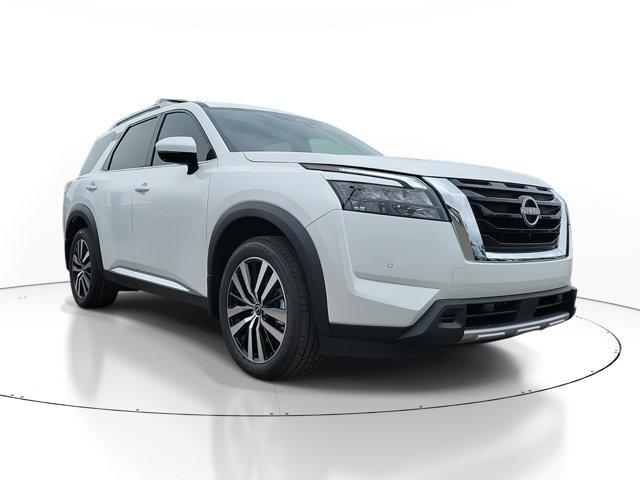 new 2025 Nissan Pathfinder car, priced at $47,646