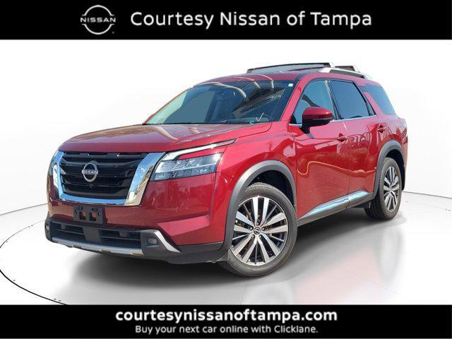 used 2022 Nissan Pathfinder car, priced at $32,875