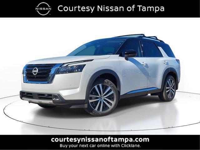 new 2025 Nissan Pathfinder car, priced at $48,708