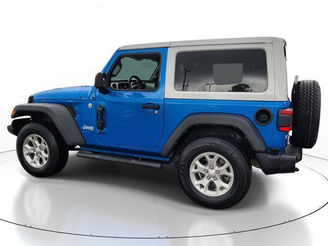 used 2021 Jeep Wrangler car, priced at $26,517