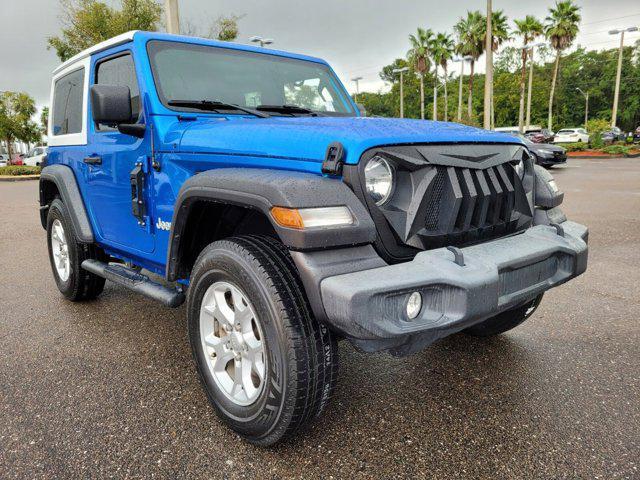 used 2021 Jeep Wrangler car, priced at $26,517