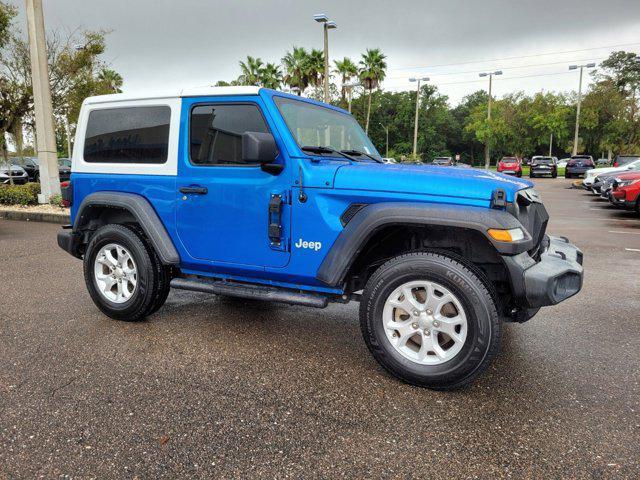 used 2021 Jeep Wrangler car, priced at $26,517