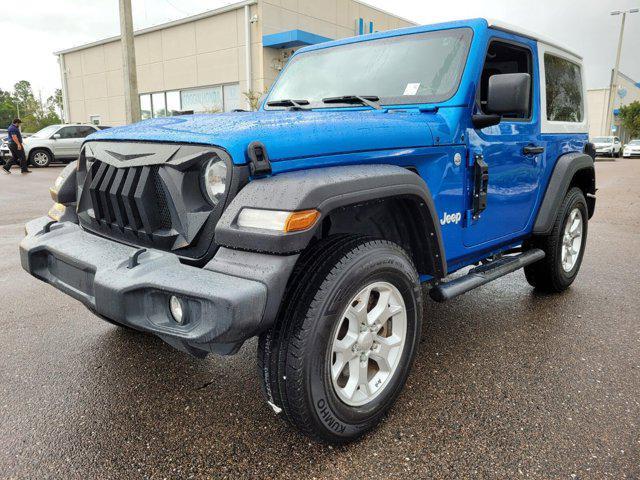 used 2021 Jeep Wrangler car, priced at $26,517