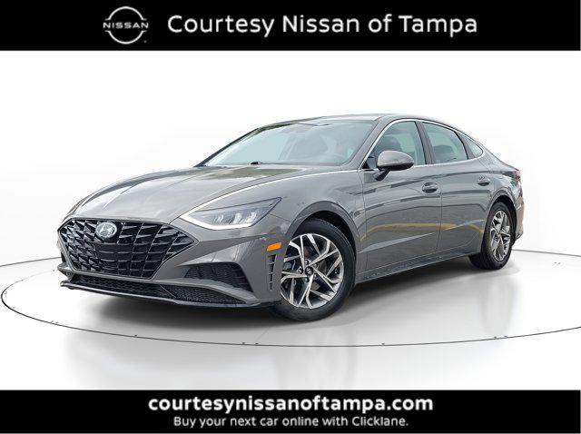 used 2022 Hyundai Sonata car, priced at $18,746