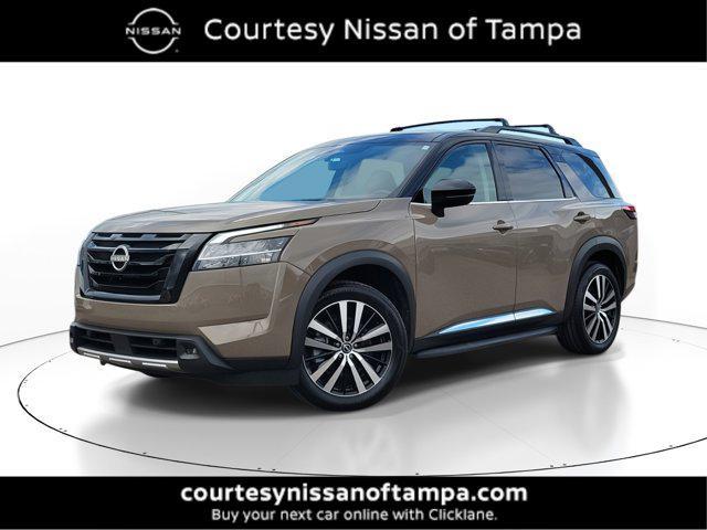 used 2023 Nissan Pathfinder car, priced at $37,616