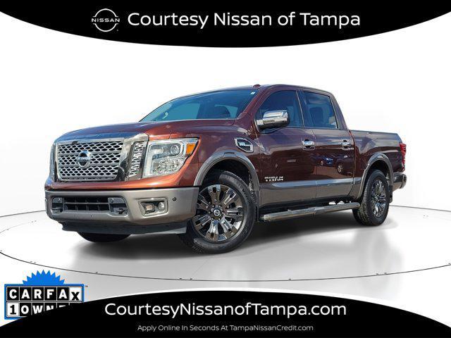 used 2017 Nissan Titan car, priced at $19,895