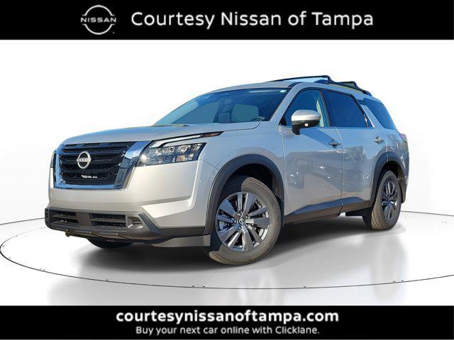 new 2025 Nissan Pathfinder car, priced at $38,594