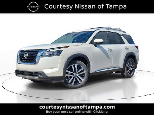 new 2024 Nissan Pathfinder car, priced at $49,128