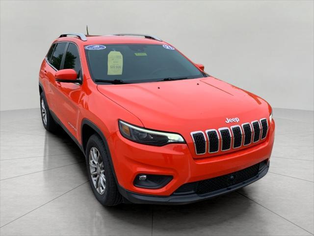 used 2021 Jeep Cherokee car, priced at $22,928