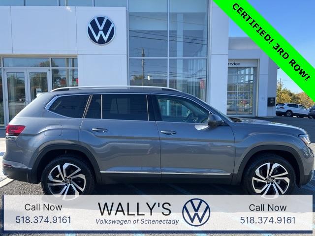 used 2021 Volkswagen Atlas car, priced at $29,300