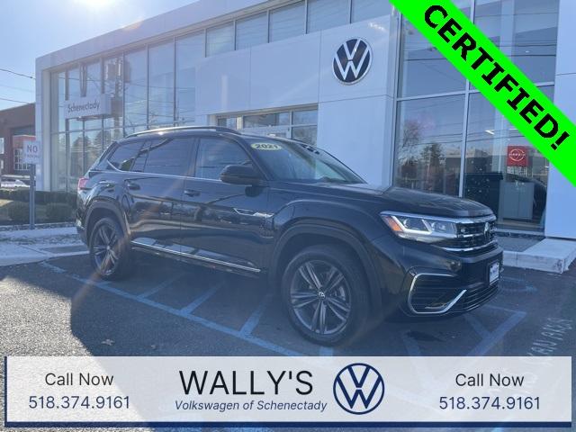 used 2021 Volkswagen Atlas car, priced at $26,885