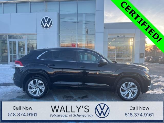 used 2021 Volkswagen Atlas Cross Sport car, priced at $25,300