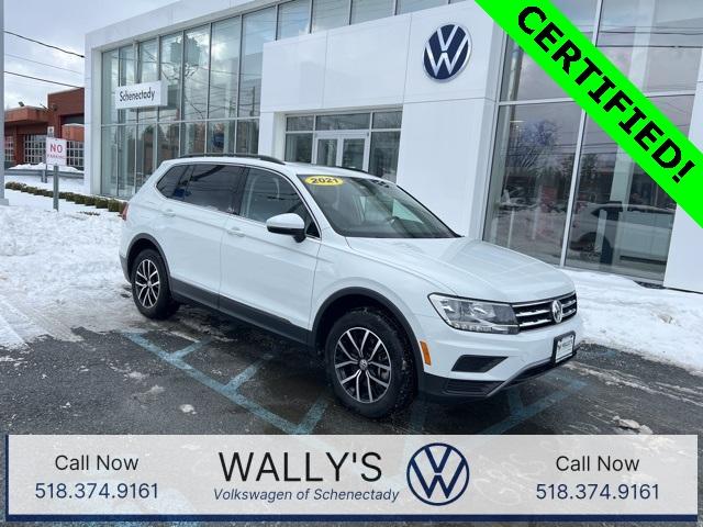 used 2021 Volkswagen Tiguan car, priced at $22,650