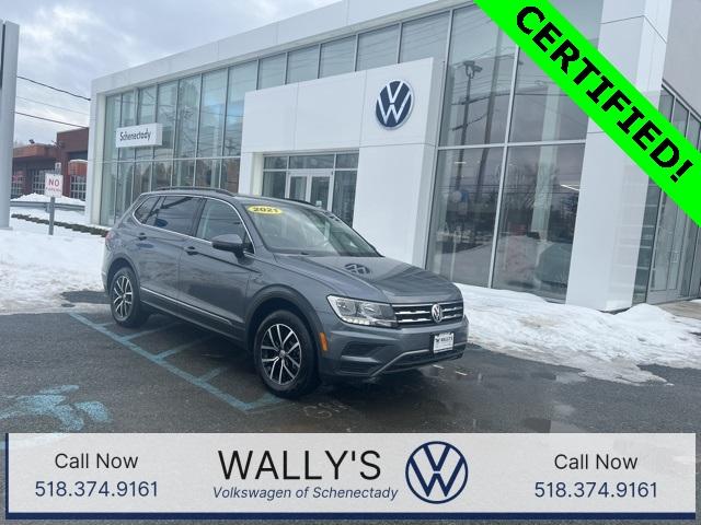 used 2021 Volkswagen Tiguan car, priced at $22,233