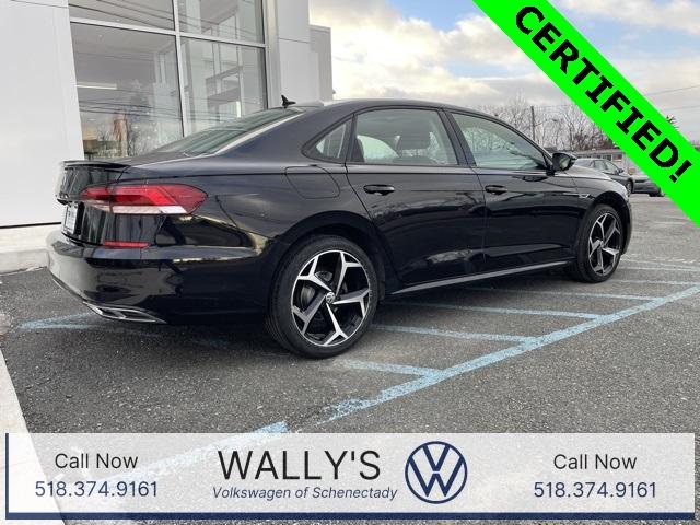 used 2020 Volkswagen Passat car, priced at $18,000