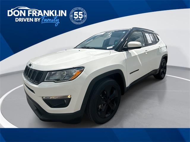 used 2021 Jeep Compass car, priced at $19,800