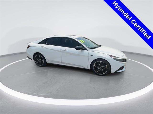 used 2022 Hyundai Elantra car, priced at $21,947