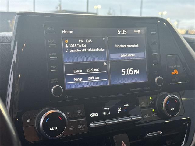 used 2021 Toyota Highlander car, priced at $19,987