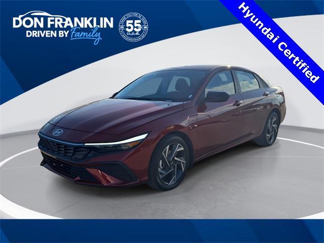 used 2025 Hyundai Elantra car, priced at $21,998