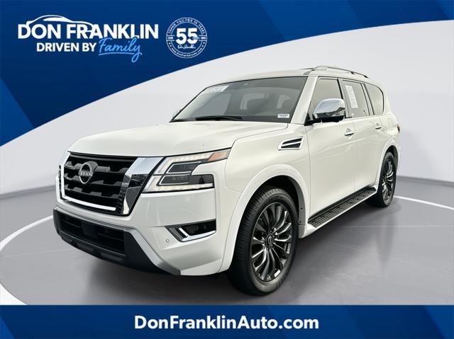 used 2023 Nissan Armada car, priced at $53,850