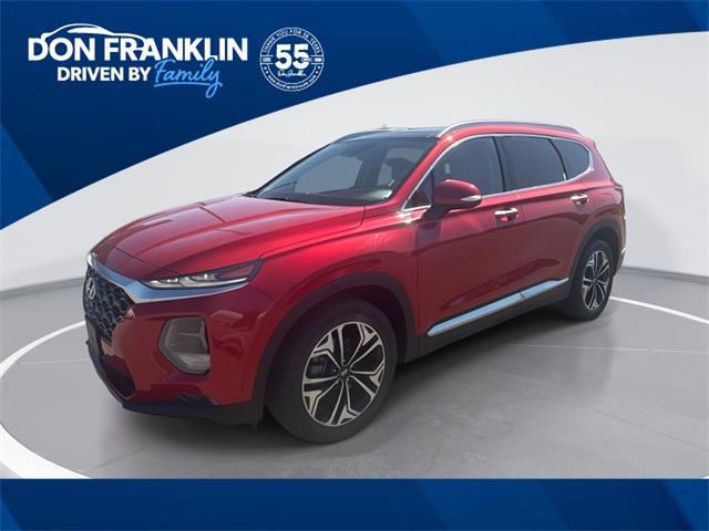 used 2020 Hyundai Santa Fe car, priced at $20,788