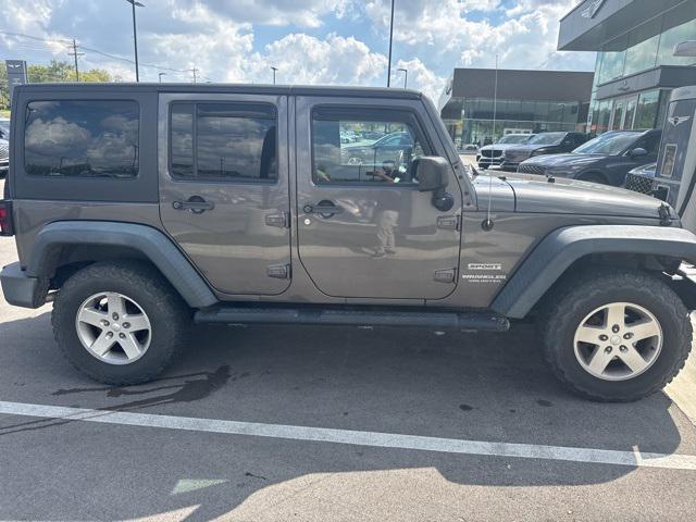 used 2016 Jeep Wrangler Unlimited car, priced at $19,288