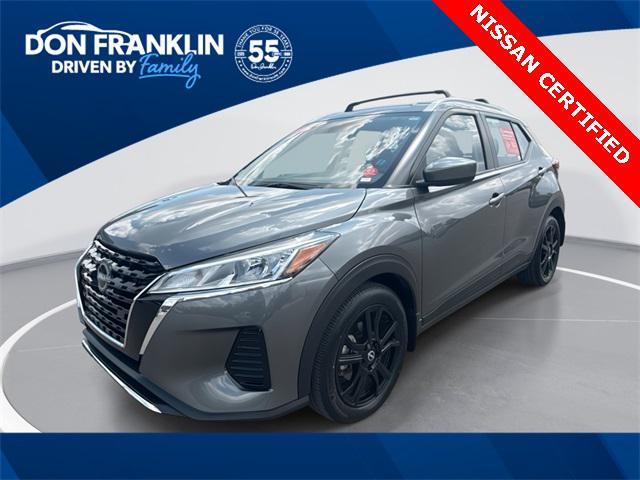 used 2024 Nissan Kicks car, priced at $21,842