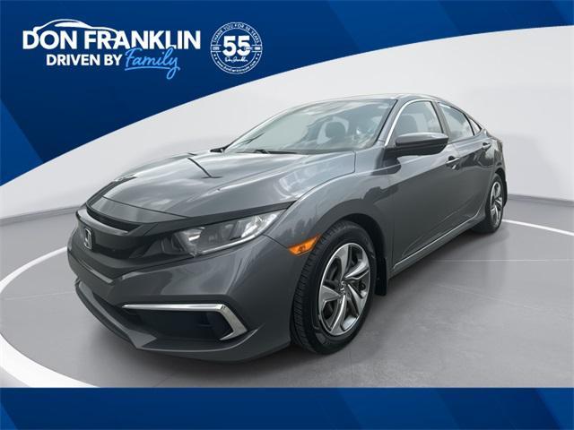 used 2019 Honda Civic car, priced at $18,288