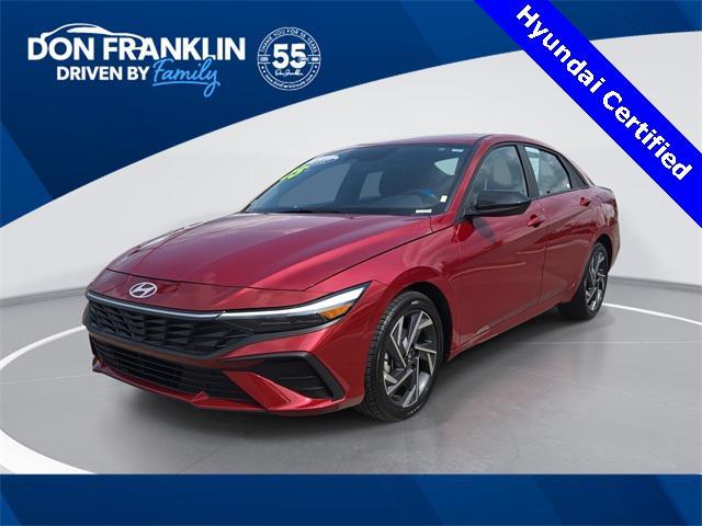 used 2025 Hyundai Elantra car, priced at $22,667
