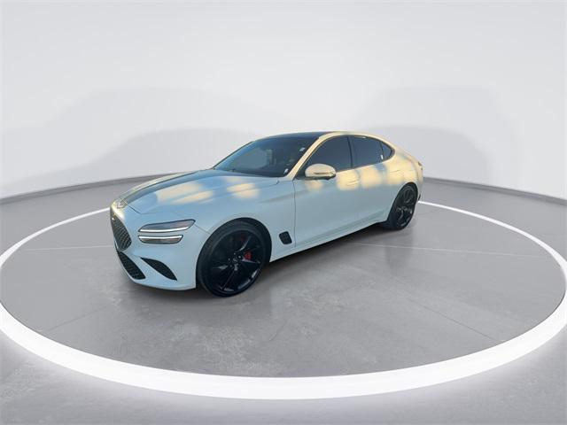 used 2023 Genesis G70 car, priced at $34,788