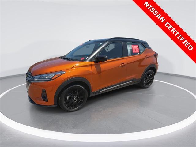 used 2023 Nissan Kicks car, priced at $20,788