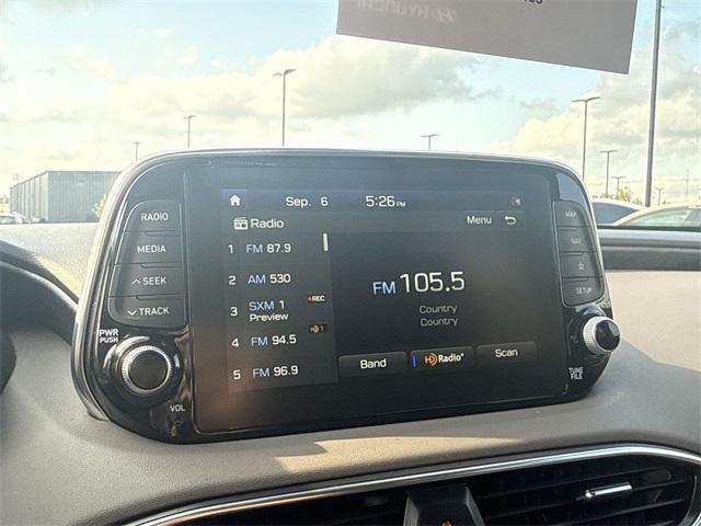 used 2020 Hyundai Santa Fe car, priced at $24,960