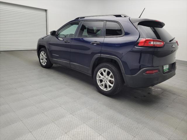 used 2016 Jeep Cherokee car, priced at $14,795